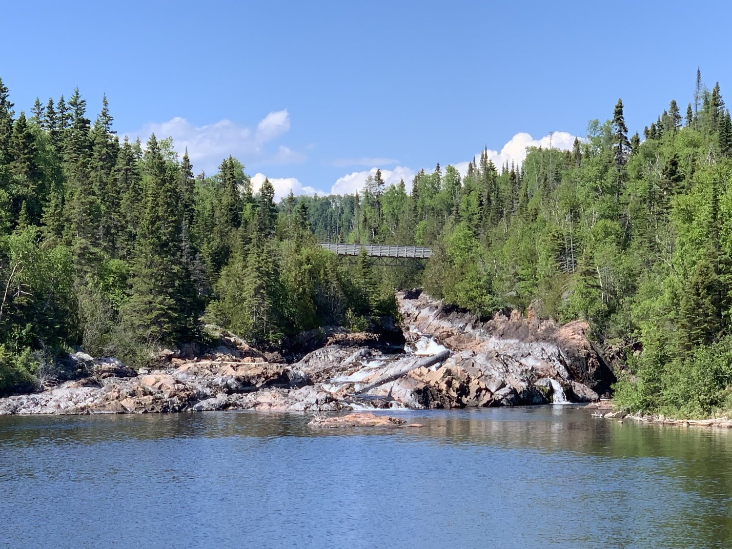 Terrace Bay on North Shore of Lake Superior.